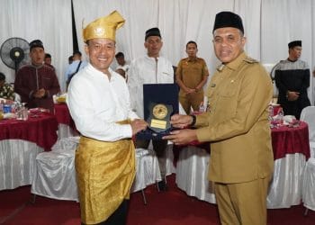 Buka Puasa Bersama Batalyon Inf 08 Marinir Harimau Putih, Pj. Bupati Langkat Harapkan Jaga Sinergitas