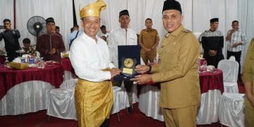 Buka Puasa Bersama Batalyon Inf 08 Marinir Harimau Putih, Pj. Bupati Langkat Harapkan Jaga Sinergitas