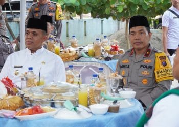 Wakapoldasu Disambut Hangat oleh Pj. Bupati Langkat, Kunjungan Tim Safari Ramadhan Polda Sumut di Langkat