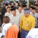 Bobby Nasution Kenakan Busana Adat Melayu di Halal Bihalal Pemkab Langkat, PJ Bupati Langkat Sambut dengan Senyum Bahagia