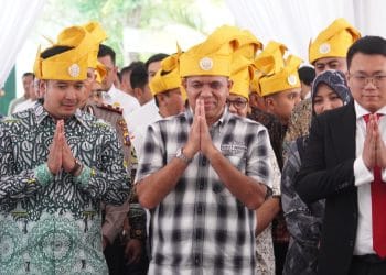 Pelantikan HIPMI Langkat, Pj Bupati Langkat Beri Pesan Khusus Kepada Pengurus