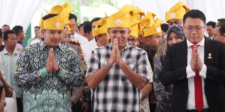 Pelantikan HIPMI Langkat, Pj Bupati Langkat Beri Pesan Khusus Kepada Pengurus