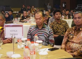 Mewakili Pj. Bupati Langkat, Sekda Langkat Amril Hadiri Peluncuran Tahapan Pilgub dan Wagub Sumut 