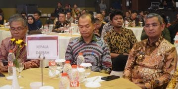 Mewakili Pj. Bupati Langkat, Sekda Langkat Amril Hadiri Peluncuran Tahapan Pilgub dan Wagub Sumut 
