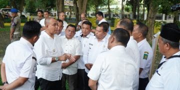 Pj Bupati Langkat Faisal Hasrimy Start Bangun Ruang Terbuka Hijau di 10 Kecamatan se-Kabupaten Langkat 