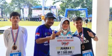 Meriahkan HUT Kota Binjaj Ke-152 Tahun, Wali Kota Binjai Lepas Peserta Binjai Fun Run 10K