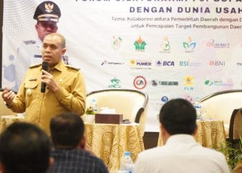 Pj Bupati Langkat Tekankan Kolaborasi Antara Pemerintah Daerah dengan Dunia Usaha Guna Mempercepat Pencapaian Target Pembangun