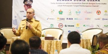 Pj Bupati Langkat Tekankan Kolaborasi Antara Pemerintah Daerah dengan Dunia Usaha Guna Mempercepat Pencapaian Target Pembangun
