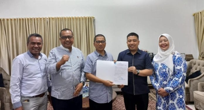 Berikan Surat Rekomendasi, PAN Dipastikan Usung Tengku Rizki Maju Pilkada Binjai