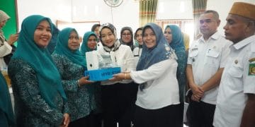 Pj. Ketua TP PKK Kabupaten Langkat Lakukan Pembinaan UP2K – PKK di Desa Stabat Lama Wampu