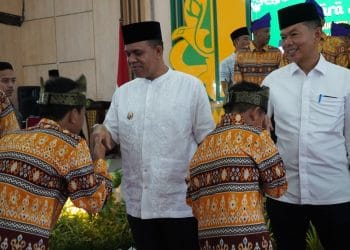 Lepas 56 Kafilah MTQ Langkat Tingkat Provsu, Pj. Bupati Langkat: “Harumkan nama Langkat, jadilah Tauladan”