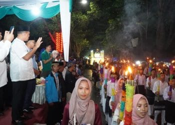 Pj. Bupati Langkat Faisal Hasrimy Lepas 90 Tim Peserta “FESPOTA” Kecamatan Stabat