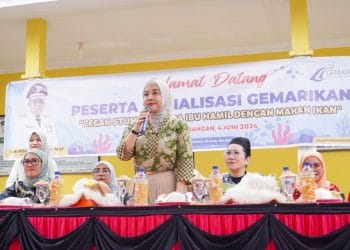 Pj Ketua TP. PKK Langkat hadiri Sosialisasi “GEMARIKAN” di Batang Serangan Sebagai Upaya Penurunan Stunting