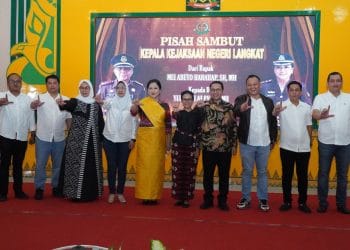 Acara Pisah Sambut Kejari Langkat Digelar oleh PJ Bupati Langkat di Pendopo Jentera Malay