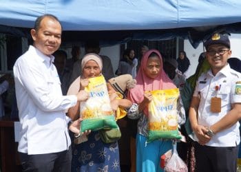 Pj Bupati Langkat bersama TPID Gelar Gerakan Pangan  Murah di 3 Kecamatan
