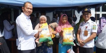 Pj Bupati Langkat bersama TPID Gelar Gerakan Pangan  Murah di 3 Kecamatan