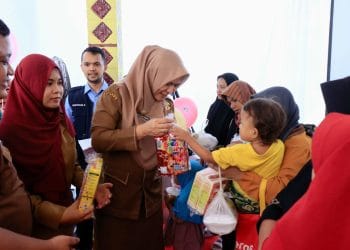 Peresmian Kick Off Intervensi Serentak Pencegahan Stunting Oleh Pj. Gubernur Sumut Berserta Pj Ketua TP. PKK Sumut