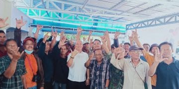 Bertemu Ratusan Penarik Betor, Ini yang Disampaikan Nikson Nababan