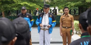 Pj Bupati Langkat Lepas 76 Atlet Kabupaten Langkat Ikuti Popprovsu