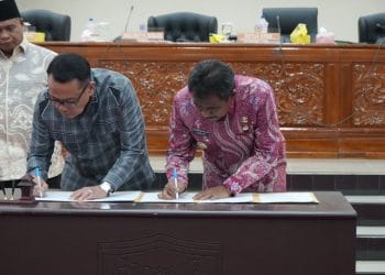 Rapat Paripurna Penetapan Rancangan Peraturan Daerah Kota Binjai tentang Pertanggungjawaban Pelaksanaan APBD TA. 2023