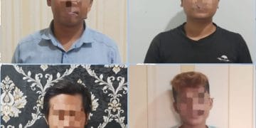 Dilaporkan ke Polisi, 4 Terduga Maling Sawit PT. Serdang Hulu Berhasil Diringkus