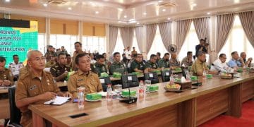 Dukung Kesuksesan PON XXI Tahun 2024 Aceh-Sumut, Pemko Binjai Ikuti Rakor PB Wilayah Sumut