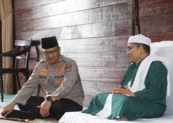 Kapolres Langkat Silaturahmi ke Tuan Guru Besilam Babusalam