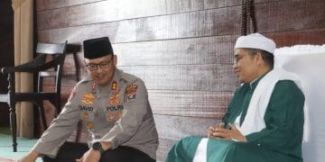 Kapolres Langkat Silaturahmi ke Tuan Guru Besilam Babusalam
