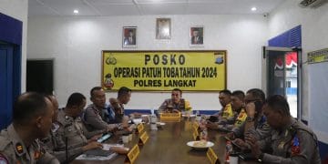 Ops Patuh Toba 2024, Polres Langkat Keluarkan 515 Tilang