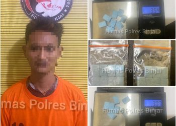 Polisi Binjai Gagalkan Peredaran Pil Ekstasi