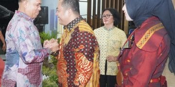 Hadiri Pisah Sambut Kapolres Langkat, Pj Bupati Langkat Faisal Hasrimy: Mari Bangun Langkat Lebih Baik