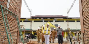 Pj Bupati Langkat Faisal Hasrimy Tinjau Persiapan Langkat Hadapi PON XII Aceh -Sumut 2024