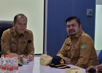 Pj. Bupati Langkat diwakili Sekda Amril, Ikuti Rapat  Pengendalian Inflasi dan Penanggulangan TBC dan Polio