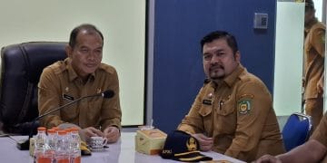 Pj. Bupati Langkat diwakili Sekda Amril, Ikuti Rapat  Pengendalian Inflasi dan Penanggulangan TBC dan Polio