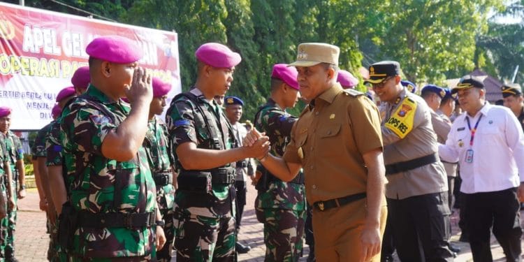 Pj. Bupati Langkat Pimpin Apel Gelar Pasukan Operasi Patuh Toba 2024