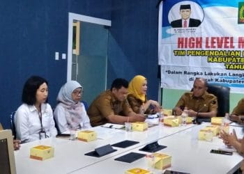 Pj. Bupati Langkat ikuti Rakor Pengendalian Inflasi Daerah Pekan Pertama di Bulan Juli