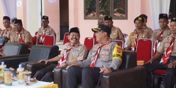 Kapolres Langkat AKBP David Triyo Prasojo Buka Perkemahan Pramuka: Membentuk Generasi Berkarakter dan Mandiri