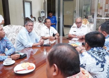 Pj. Bupati Langkat Faisal Hasrimy Terima Kunjungan PERADI Binjai-Langkat,Siiap Hadiri Pelantikan Pengurus