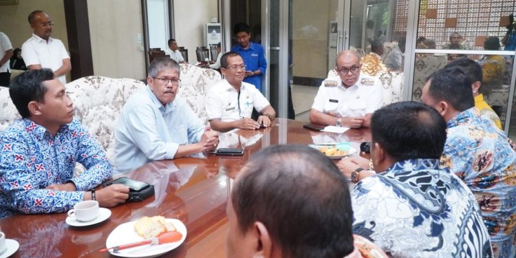 Pj. Bupati Langkat Faisal Hasrimy Terima Kunjungan PERADI Binjai-Langkat,Siiap Hadiri Pelantikan Pengurus