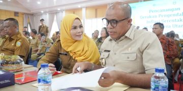 Pj. Bupati Langkat Hadiri High Level Meeting TPID Provsu 2024, Fokus Kendalikan Inflasi.