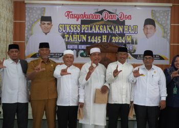 Tasyakuran Penyelenggaraan Haji 2024: Pj. Bupati Langkat doakan Semua Jemaah Haji Mabrur