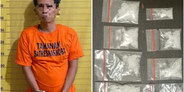 10 Paket Sabu Gagal Beredar di Binjai, Seorang Pelaku Ditangkap