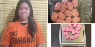 Cewek Cantik Ini Ditangkap Polisi Gara-gara Jual Pil Ekstasi 