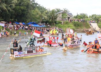Semarak HUT RI Ke-79, Pemko Binjai Gelar Lomba Rakit Hias