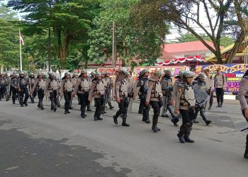 Simulasi Sistem Pengamanan Kota, Kolaborasi dan Komitmen Wujudkan Keamanan Pilkada 2024