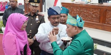 Wali Kota Binjai Hadiri Rapat Paripurna DPRD, Sekaligus Mendengarkan Pidato Presiden Secara Live Streaming