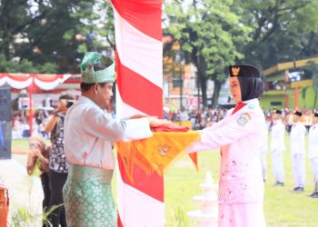 Semangat Kemerdekaan Membara di Lapangan Merdeka Binjai, Wali Kota Pimpin Upacara HUT Ke-79 RI