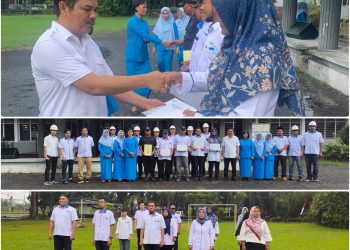 Peringati HUT RI ke-79, PT SGN Unit PGKM Berikan Penghargaan Jubelium Kepada 8 Karyawan