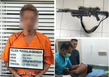 Ini Alasan Pelaku Nembak Tetangganya Sendiri di Pangkalan Brandan