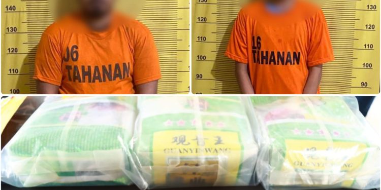 Polisi Binjai Gagalkan Penyelundupan 3 Kilo Sabu Antar Provinsi